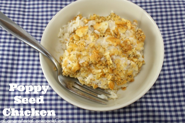 This Poppy Seed Chicken is a delicious recipe that can be made ahead for those busy weeknights