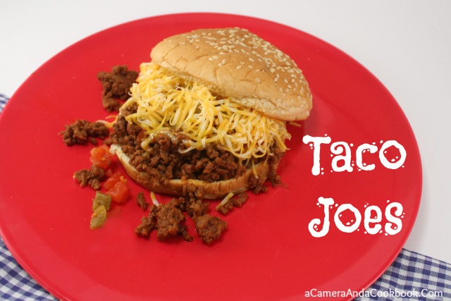Taco Joes - Ever wanted tacos, but didn't have any tortillas in the pantry?  Here's an easy recipe to remedy that situation/craving!