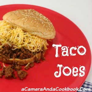 Taco Joes - Ever wanted tacos, but didn't have any tortillas in the pantry? Here's an easy recipe to remedy that situation/craving!
