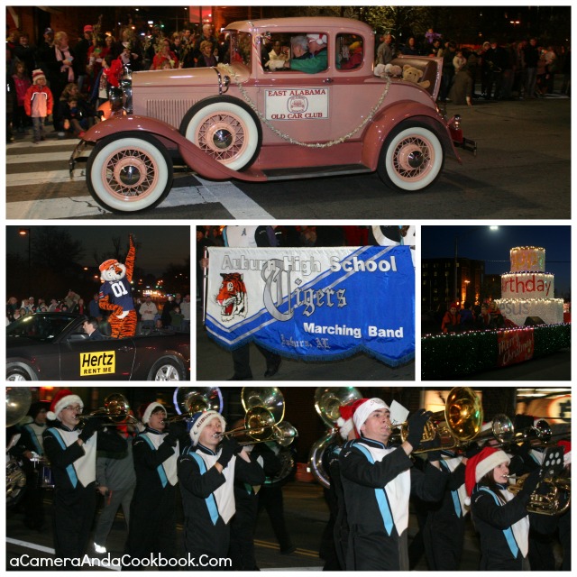 Does your town have a Christmas Parade?  Auburn's parade always brings great joy to the Auburn family.