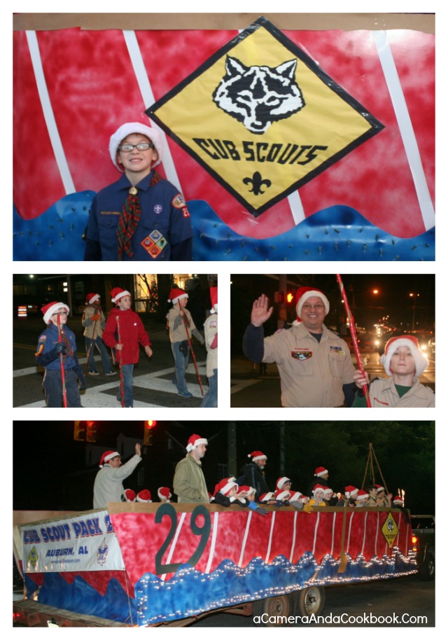 Does your town have a Christmas Parade?  Auburn's parade always brings great joy to the Auburn family.