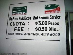 Mexico Paying for Bathroom