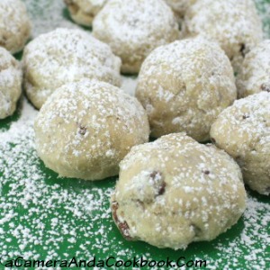 Snowballs made with Browned Butter