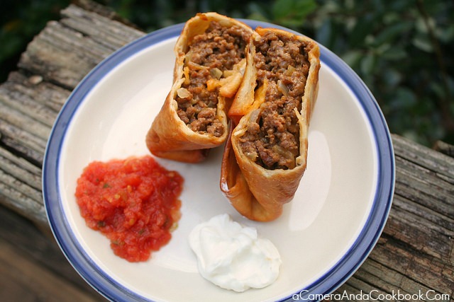 Chimichangas -  Hey all y'all Mexican food lovers out there.  Looking for a new recipe to add to those tacos and enchiladas?  These Chimichangas will have your family smiling!