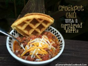 Crockpot_Chili_With_Cornbread_Waffle
