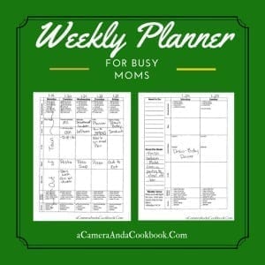 Looking for an easy way to keep up with your daily tasks? This 2 sided printable is a great tool to do just that!