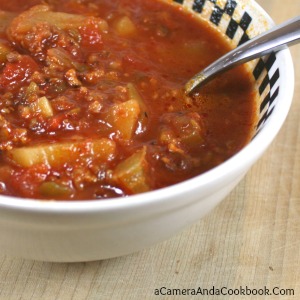 Looking for an easy soup? This Spicy Sausage and Potato Soup is cooked in the crockpot and will be ready to eat when you get home from work.