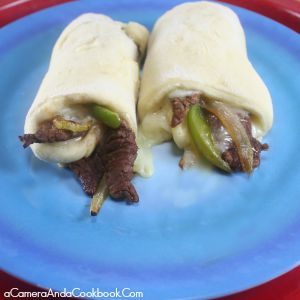 Philly Cheesesteak Roll-Ups