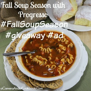 Fall Soup Season with Progresso #FallSoupSeason #giveaway #ad