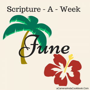 June Scripture - A - Week