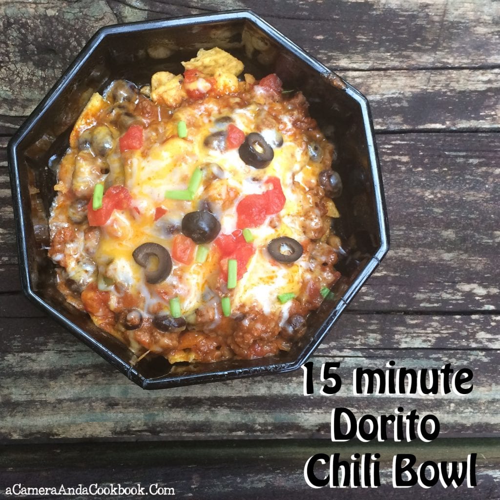 Dorito Chili Bowl - Ready in 15 minutes!