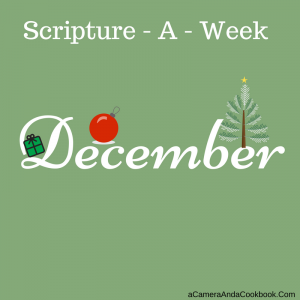 December Scripture - A - Week