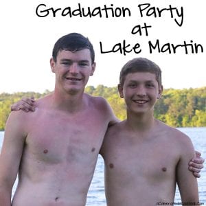 Graduation Party at Lake Martin