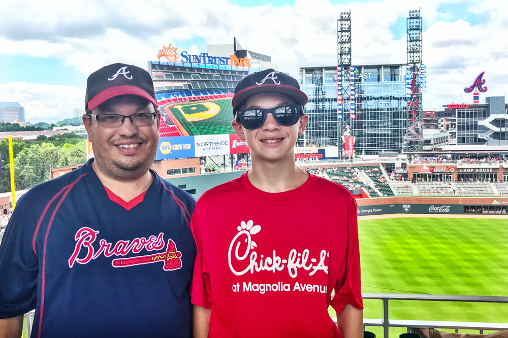 Visit to the New Braves Stadium on Father's Day - SunTrust Park