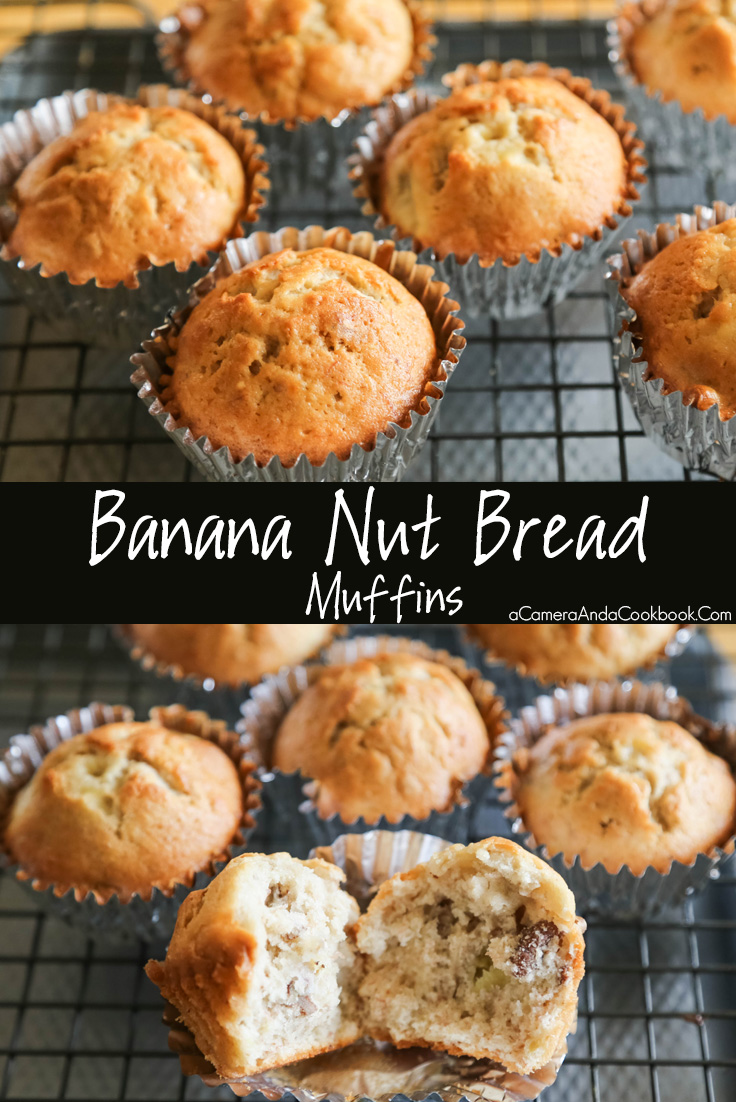 Banana Nut Bread Muffins