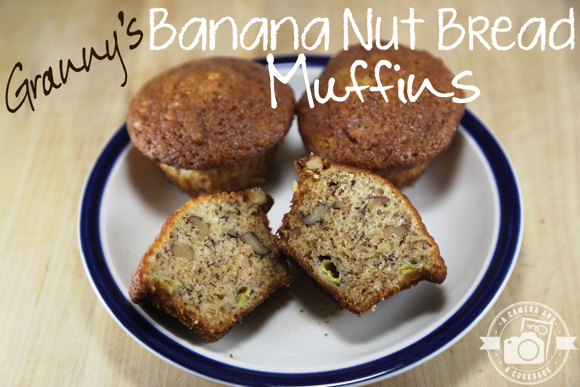 Banana Nut Bread Muffins
