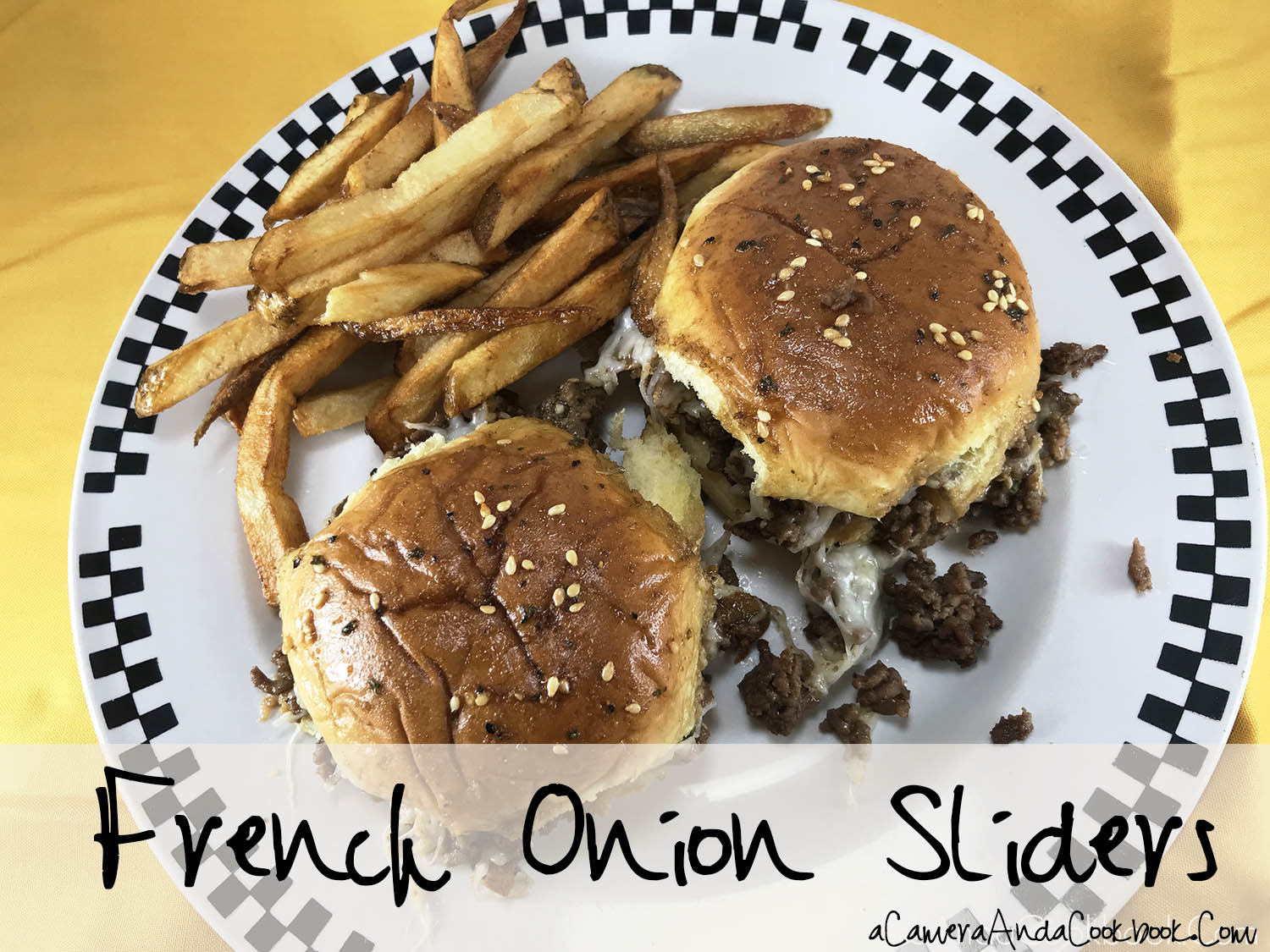 French Onion Sliders