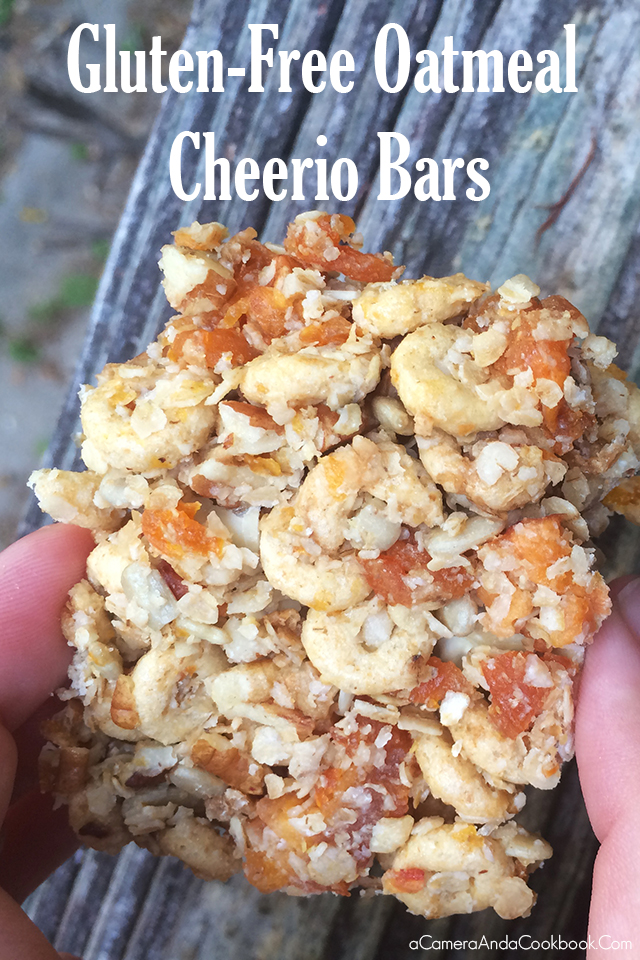 Gluten-Free Oatmeal Cheerio Bars  #ad