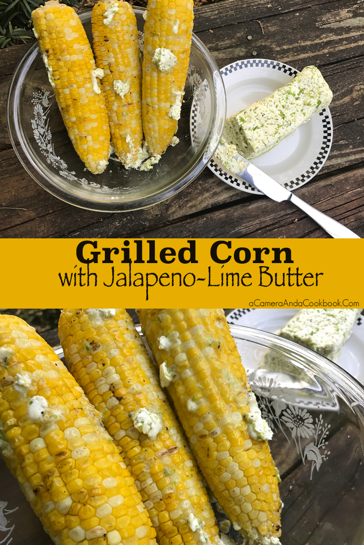 Grilled Corn with Jalapeno-Lime Butter