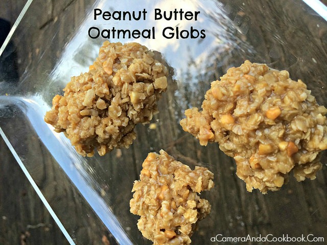 Peanut Butter Oatmeal Globs - A Kid Favorite!!