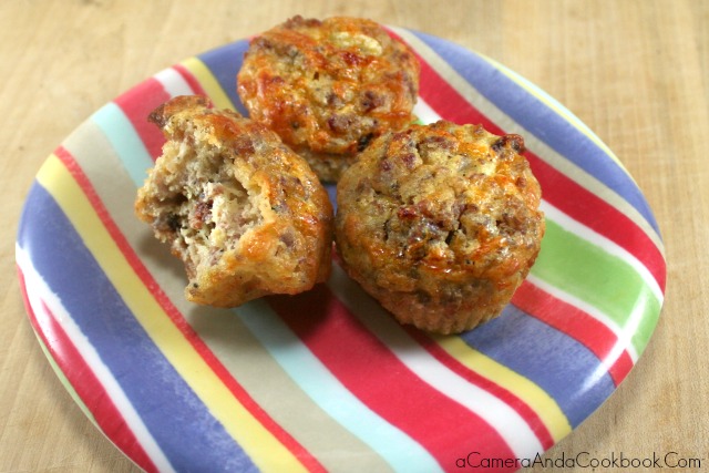 Sausage Muffin Bites - Great make ahead for those on-the-go mornings.