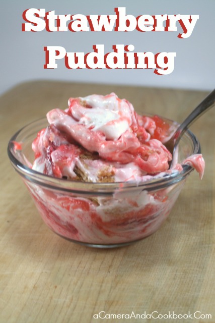 Strawberry Pudding - This is such an easy and delicious dessert.  This is great for any occasion, so next time you need to whip up an easy dessert try this Strawberry Pudding.
