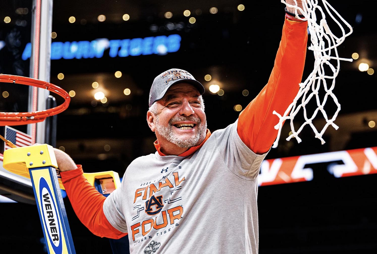 Bruce Pearl - Pic courtesy of Auburn Tigers dot Com