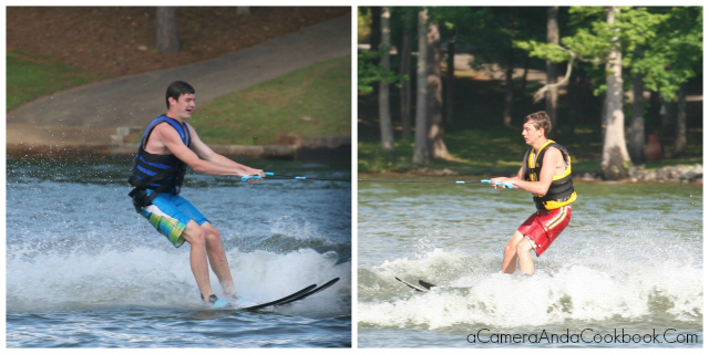 Lake Martin's Fun: Water skiing fun!