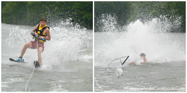 Lake Martin's Fun: Water skiing fun!