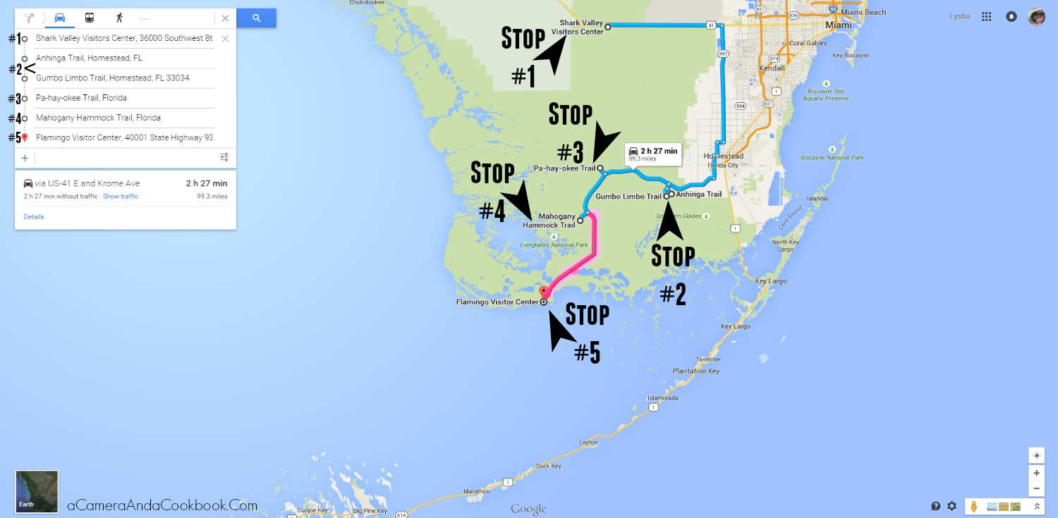 Everglades National Park - Great information about the stops and trails in the Everglades National Park